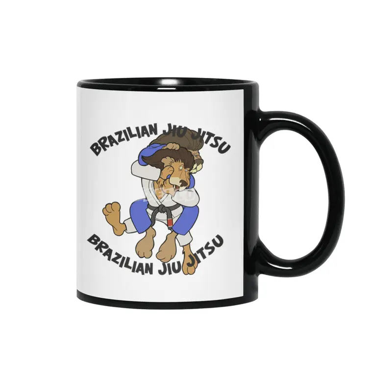 Brazilian Jiu Jitsu Lion Siyah Kupa