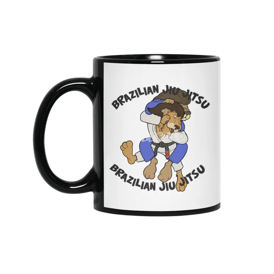 Brazilian Jiu Jitsu Lion Siyah Kupa