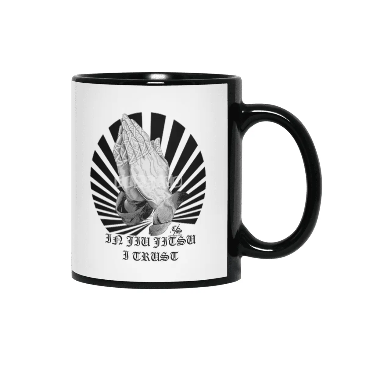 In Jiu Jitsu I Trust Siyah Kupa