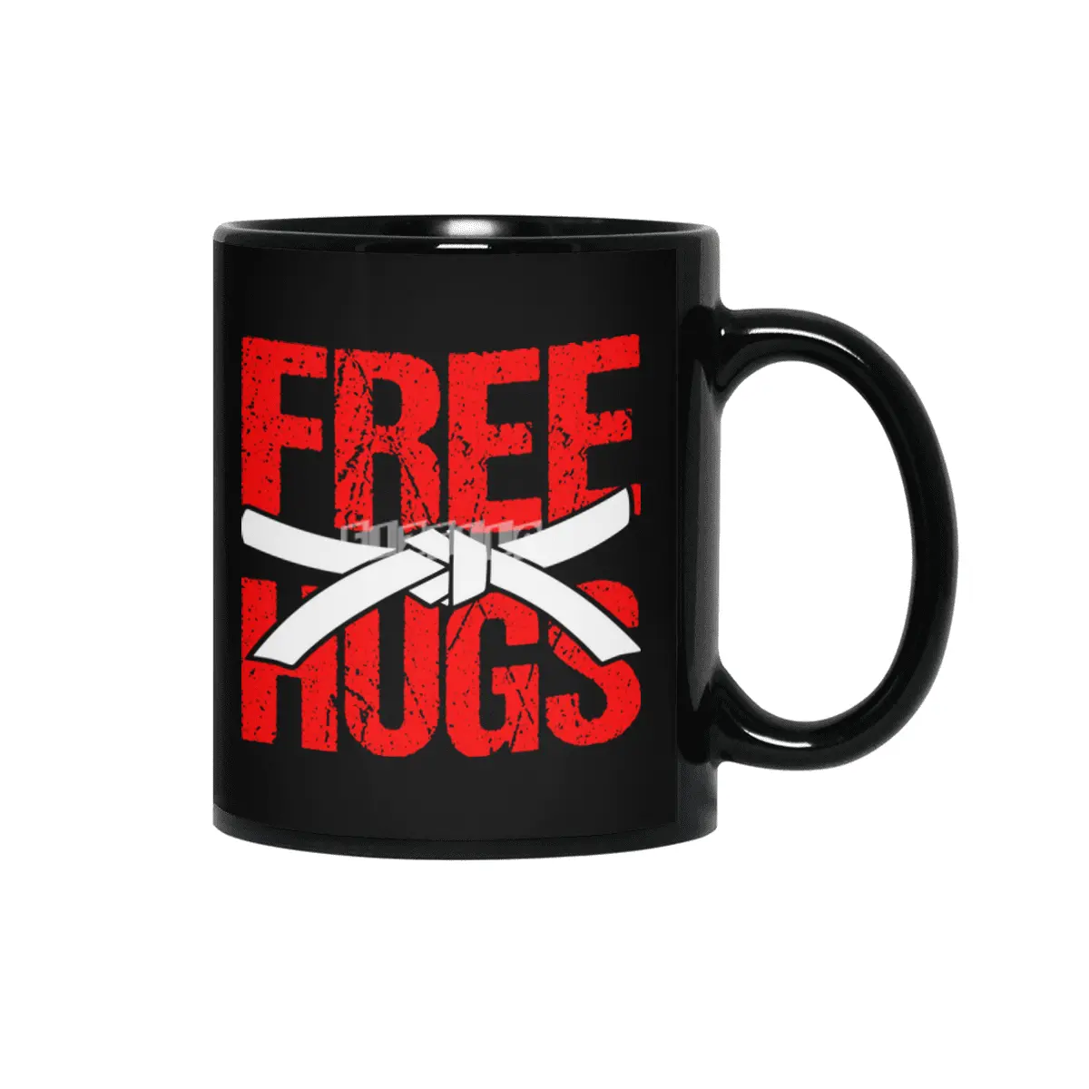 Free Hugs Martial Arts Jiu Jitsu Kung Fu Siyah Kupa
