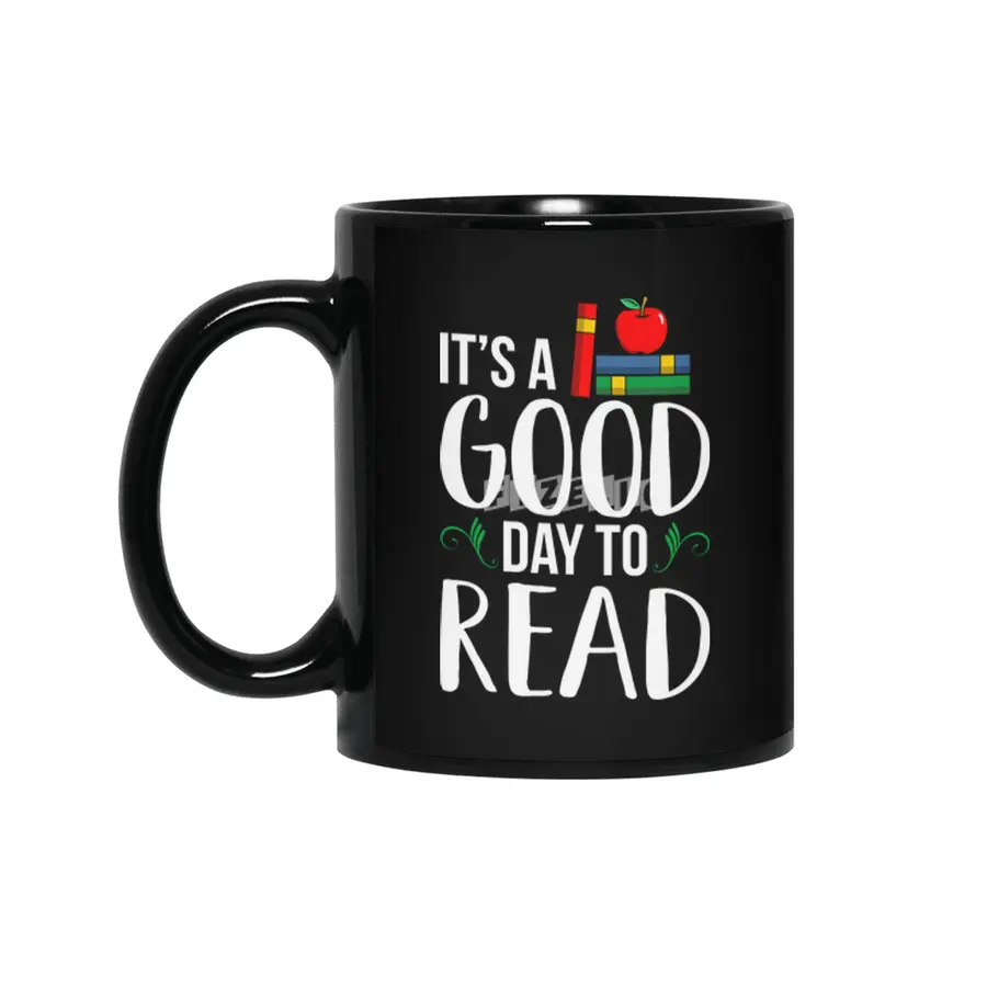 It's a good day to ready School Librarian Day Siyah Kupa