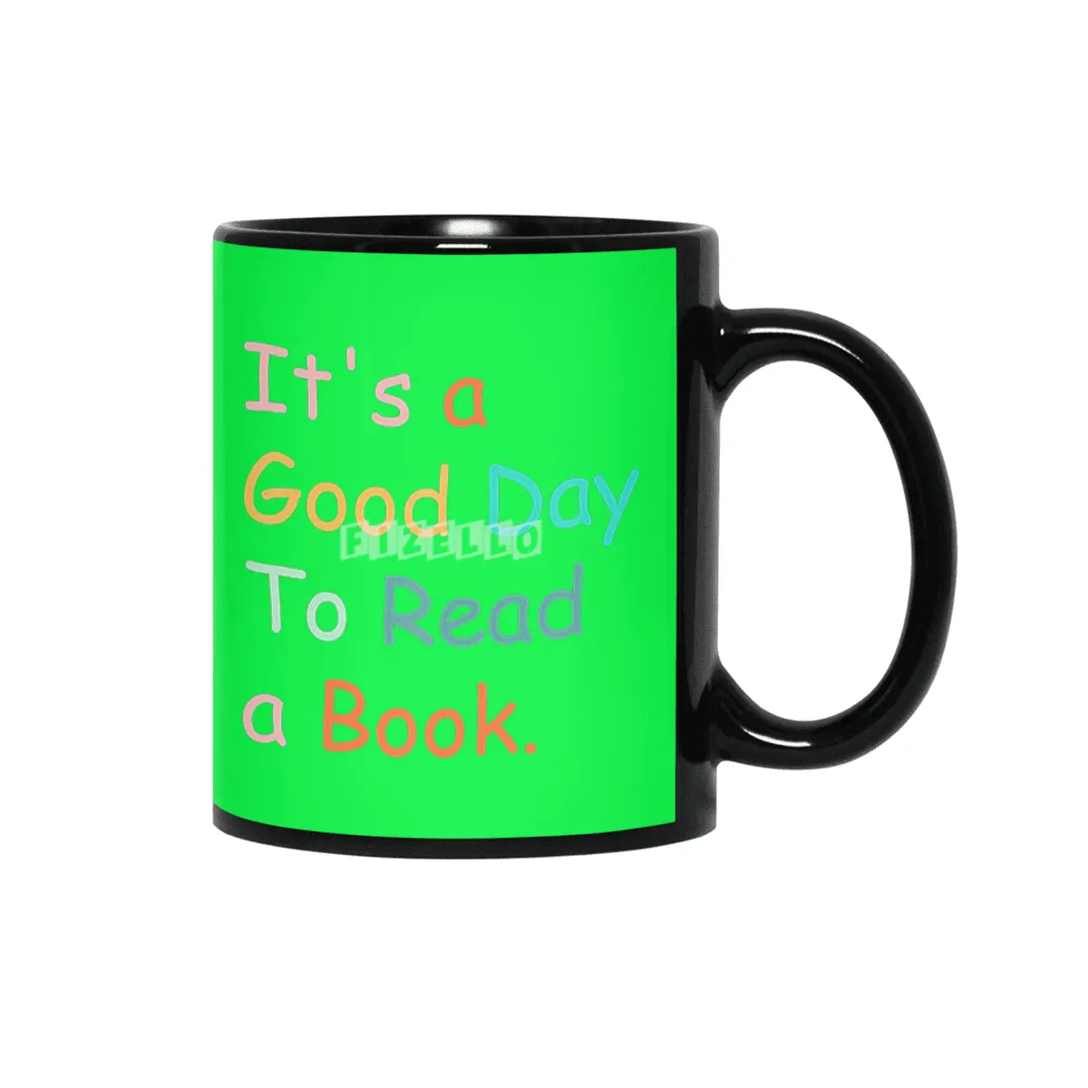 Its a Good Day to Read a Book Fanny Librarian Siyah Kupa