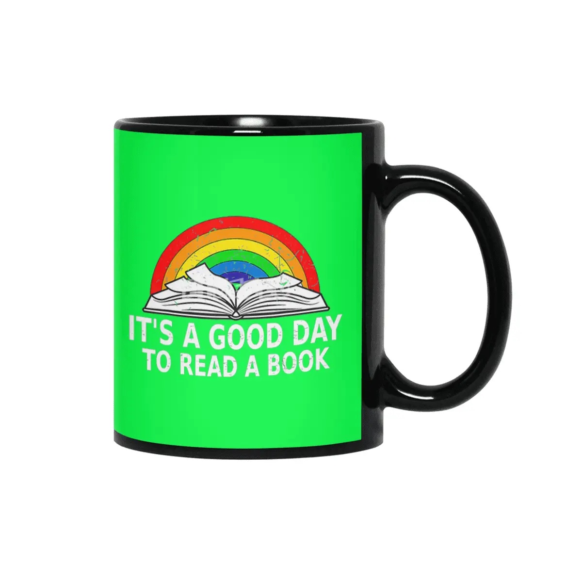 Its a good day to read a book reading lovers Siyah Kupa