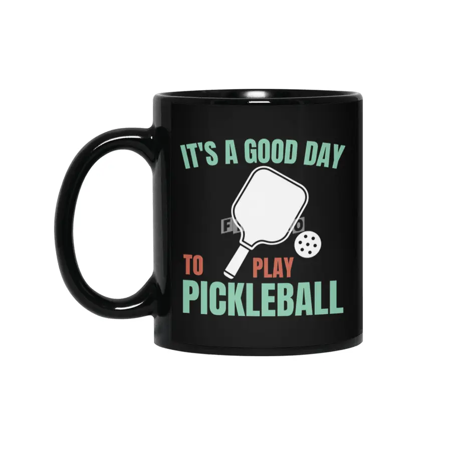 It's a good day to play pickleball Siyah Kupa