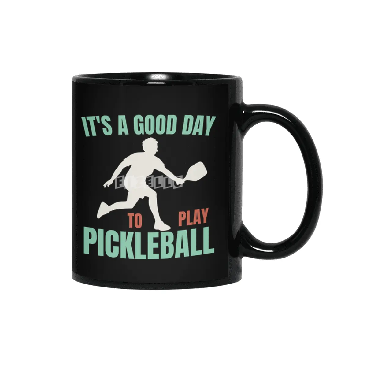 It's a good day to play pickleball Siyah Kupa