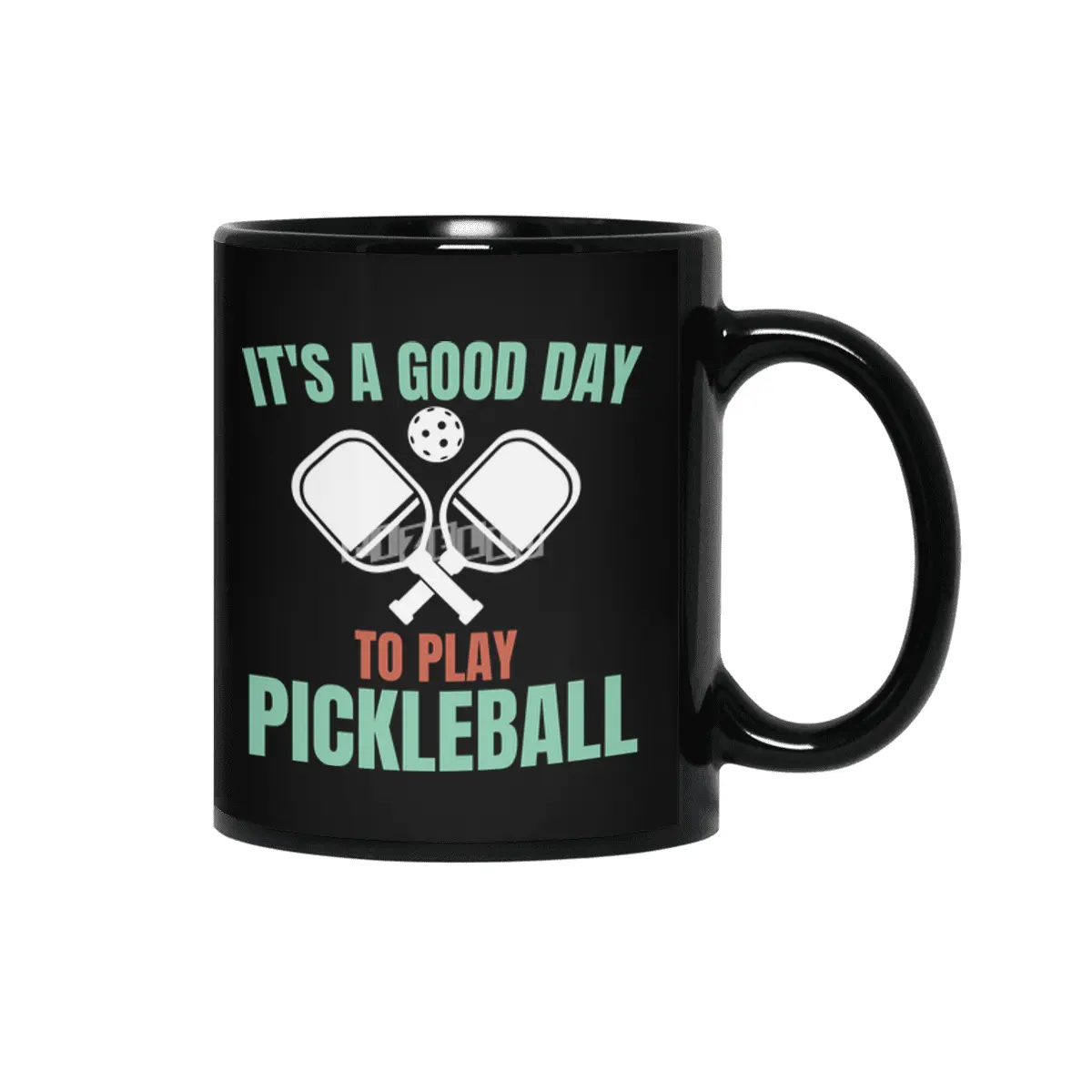 it's a good day to play pickleball funny pickleball Siyah Kupa