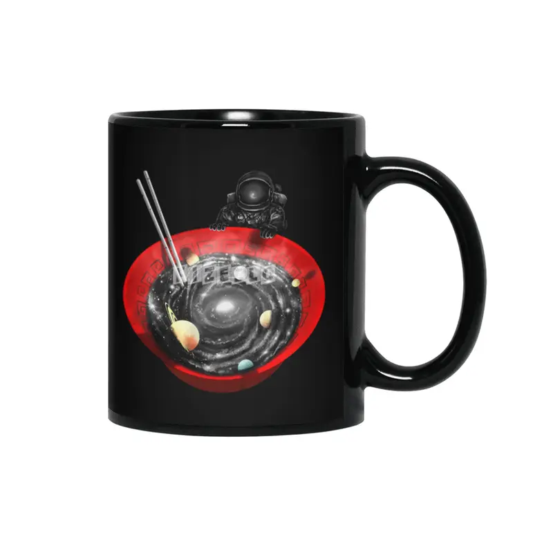 Cosmic Ramen Siyah Kupa