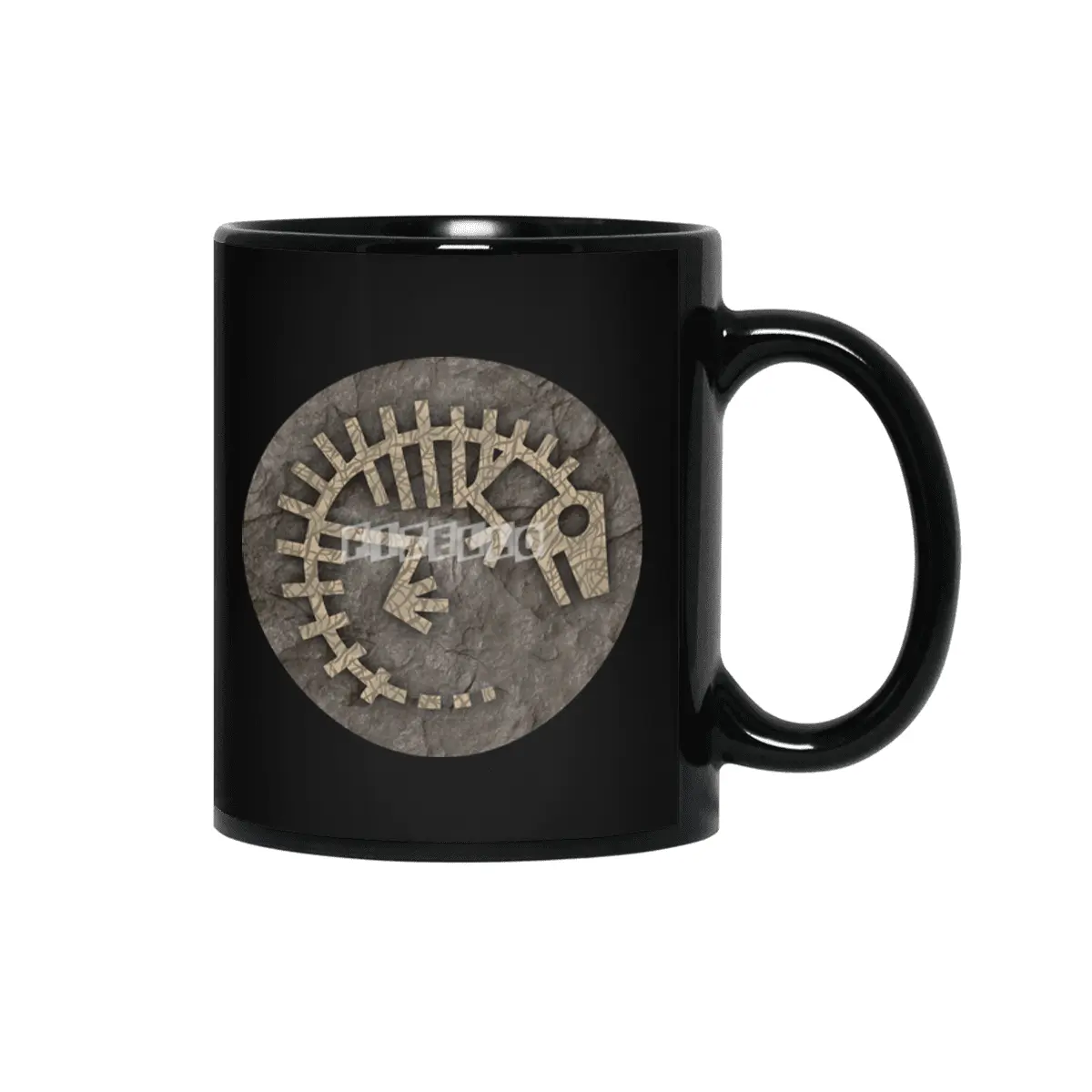 Baby Rex Fossil Siyah Kupa