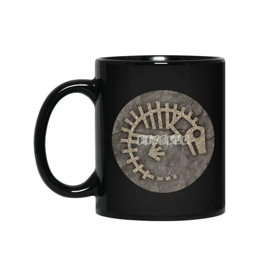 Baby Rex Fossil Siyah Kupa