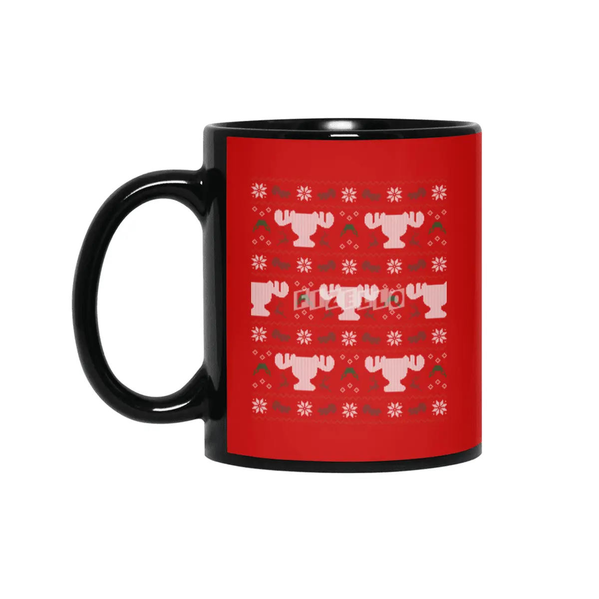Griswold Christmas Sweater Siyah Kupa