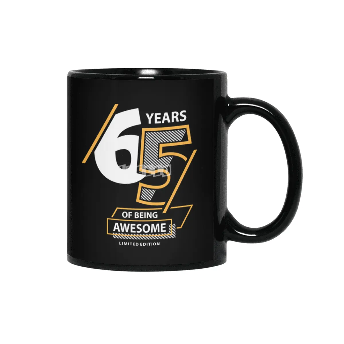 65 Years Of Being Awesome - 65th Birthday Siyah Kupa
