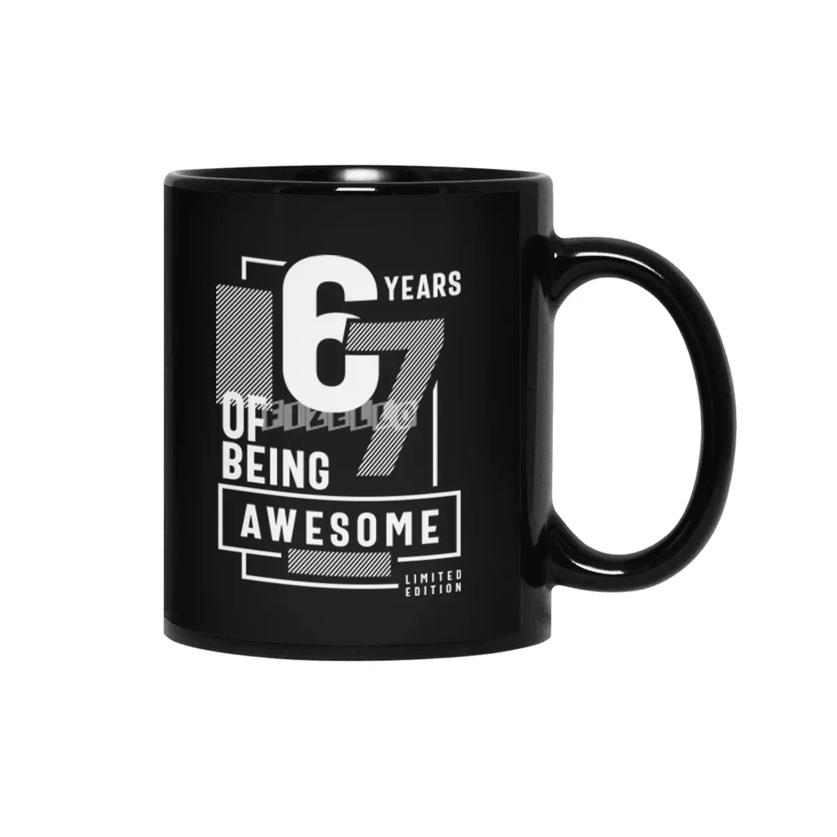 67 Years Of Being Awesome - 67th Birthday Siyah Kupa
