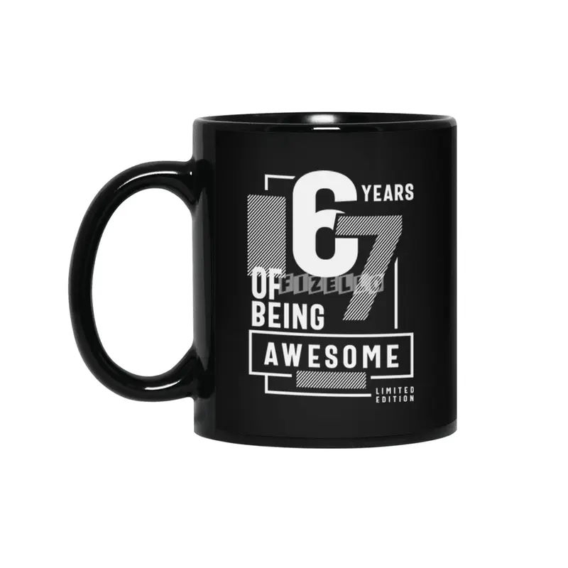 67 Years Of Being Awesome - 67th Birthday Siyah Kupa