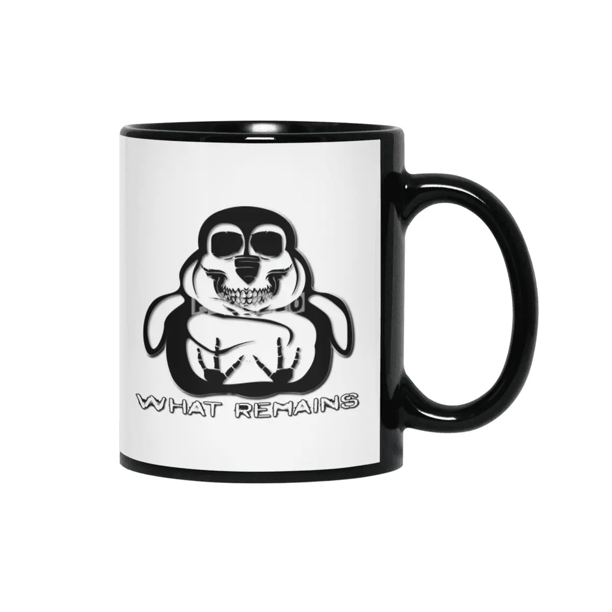 Halloween Penguin Blob Siyah Kupa