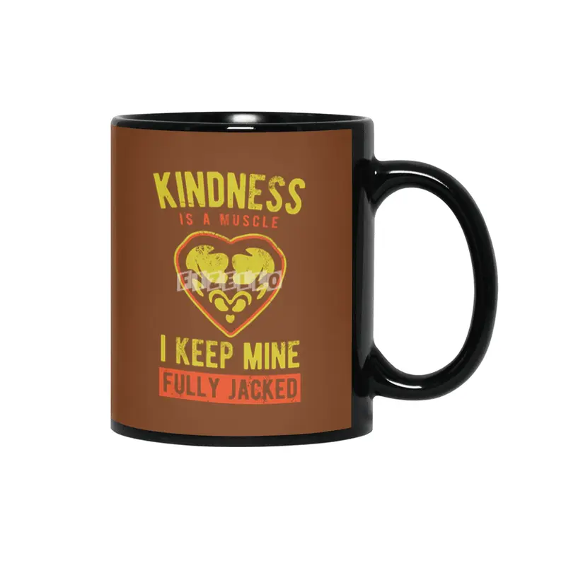 Payback Penguin - Kindness (Brown) Siyah Kupa