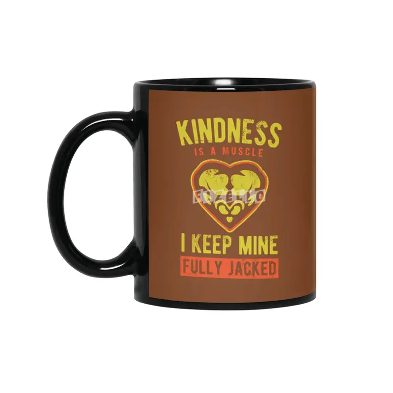 Payback Penguin - Kindness (Brown) Siyah Kupa