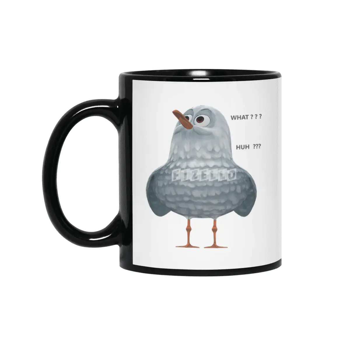 Confused Penguin What ??? HUH ??? Siyah Kupa