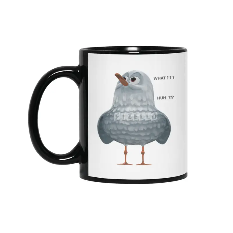 Confused Penguin What ??? HUH ??? Siyah Kupa