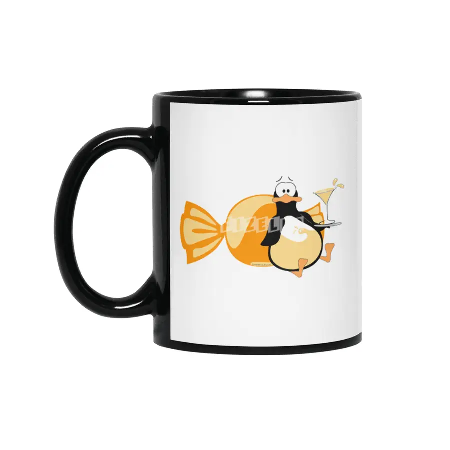 Butterscotch Bliss Penguin Siyah Kupa