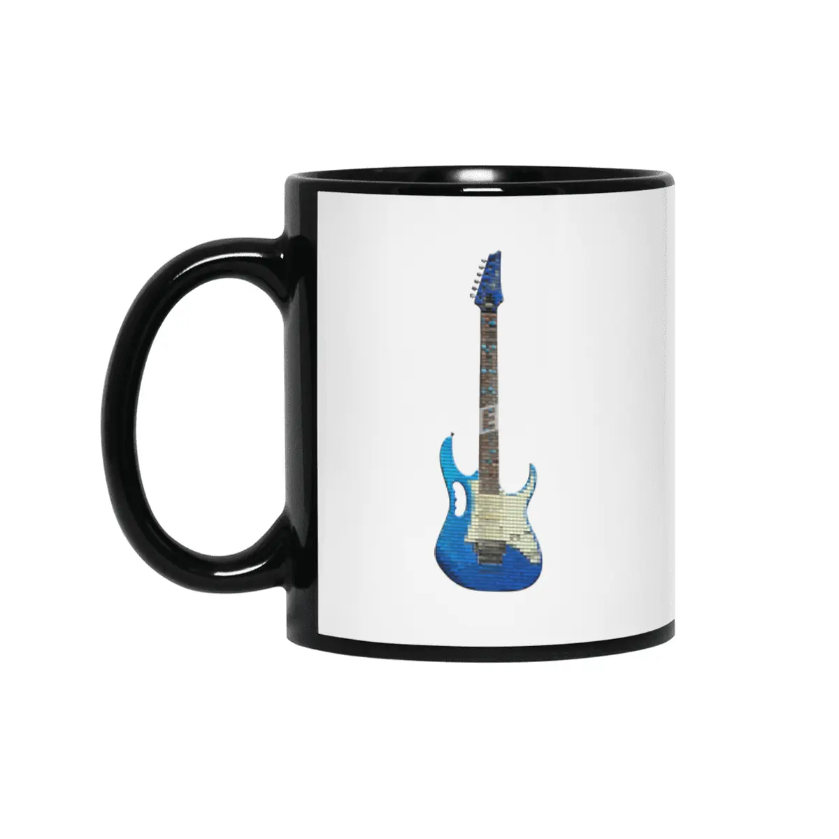Guitar Play Black Siyah Kupa