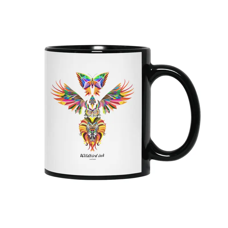 Wildbird ink - Universal Journey to enlightenment - full colour - 12x Siyah Kupa