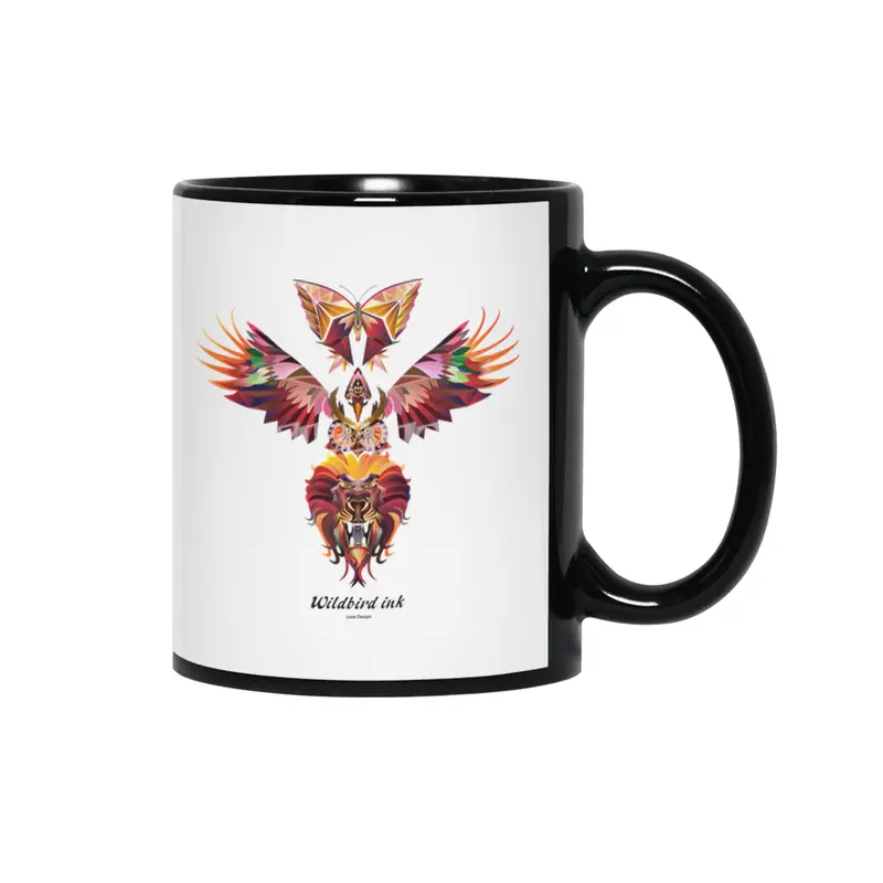 Wildbird ink - Universal Journey to enlightenment - full colour 2 - 12x Siyah Kupa