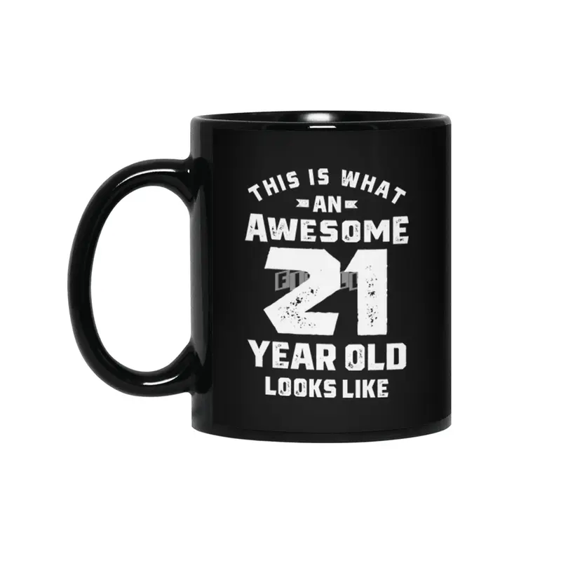 21 Year Old Gift | 21st Birthday Gift Ideas - Mens and Womens Siyah Kupa