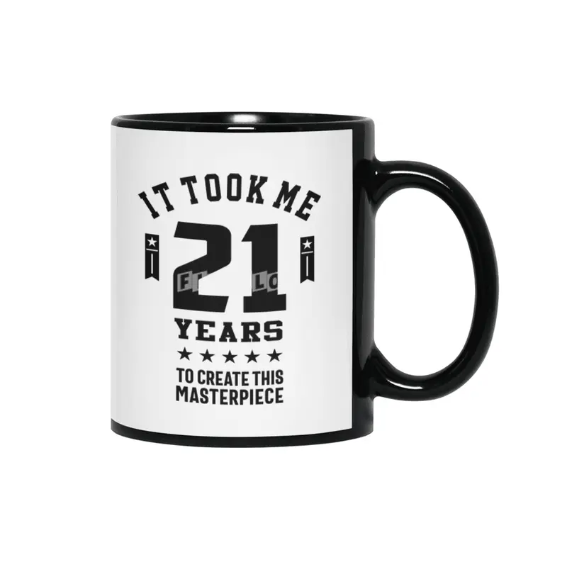 21 Year Old Gift | 21st Birthday Gift Ideas - Mens and Womens Siyah Kupa