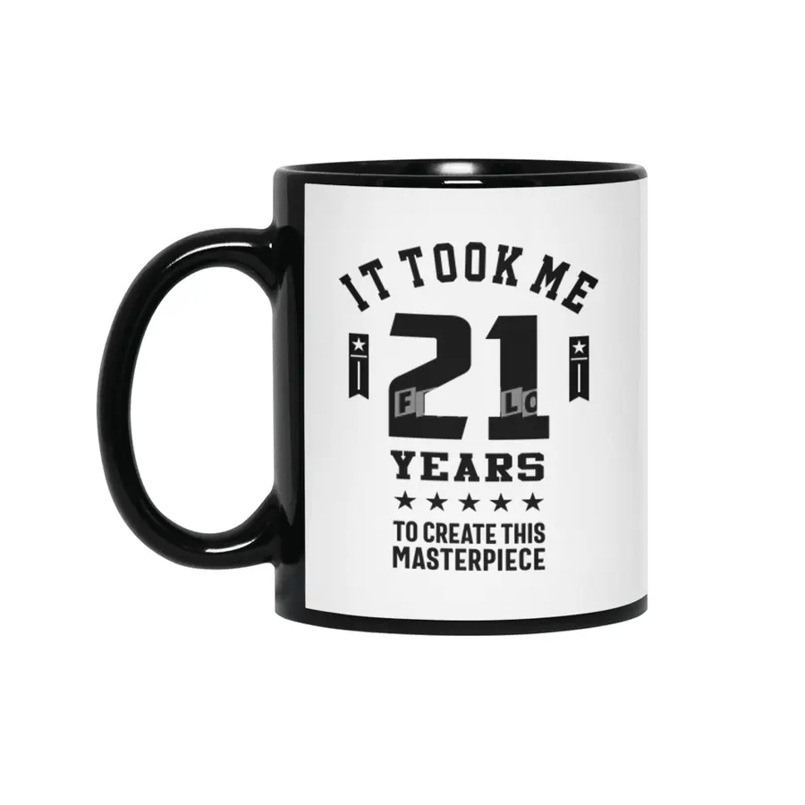 21 Year Old Gift | 21st Birthday Gift Ideas - Mens and Womens Siyah Kupa