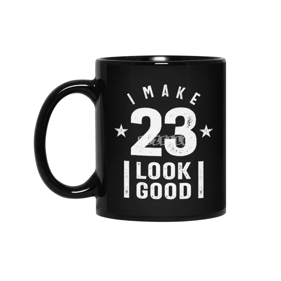 23 Year Old Gift | 23rd Birthday Gift Ideas - Mens and Womens Siyah Kupa
