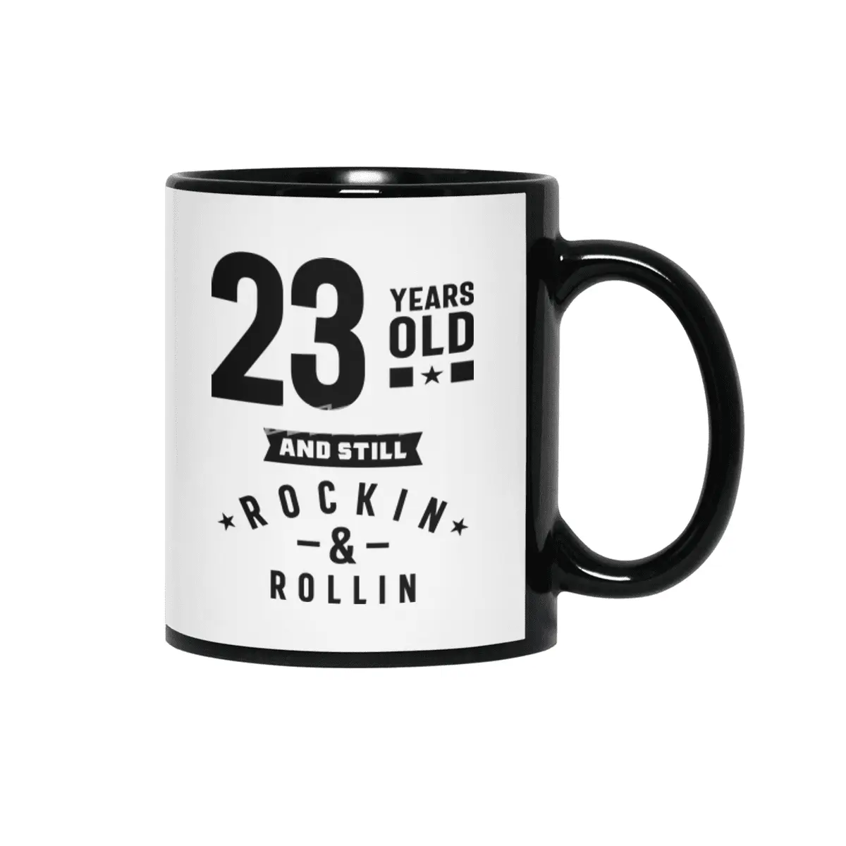 23 Year Old Gift | 23rd Birthday Gift Ideas - Mens and Womens Siyah Kupa