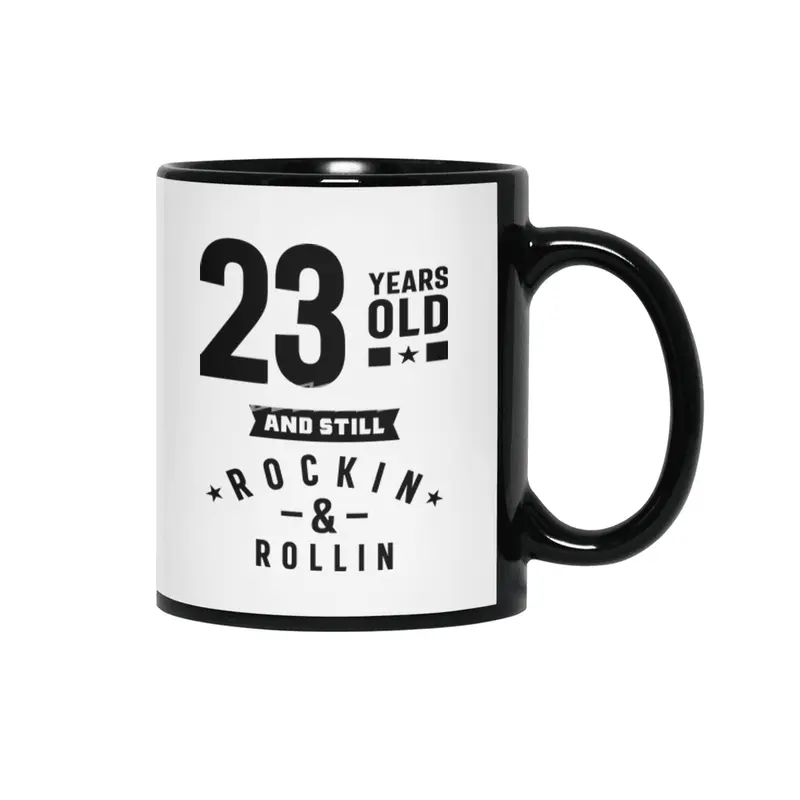 23 Year Old Gift | 23rd Birthday Gift Ideas - Mens and Womens Siyah Kupa