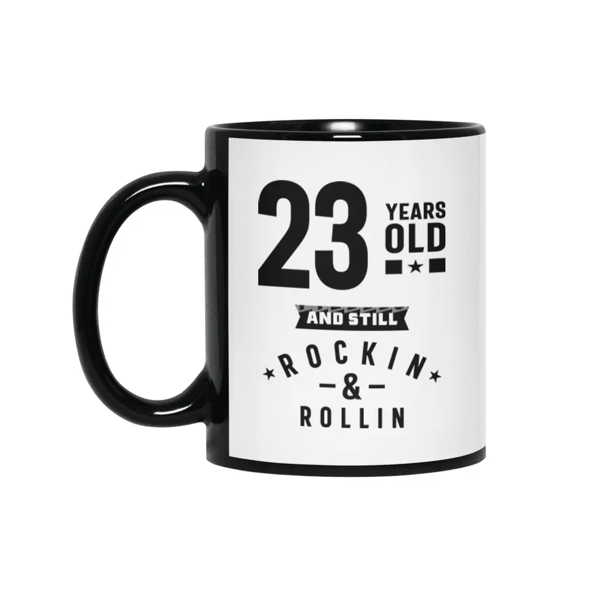 23 Year Old Gift | 23rd Birthday Gift Ideas - Mens and Womens Siyah Kupa