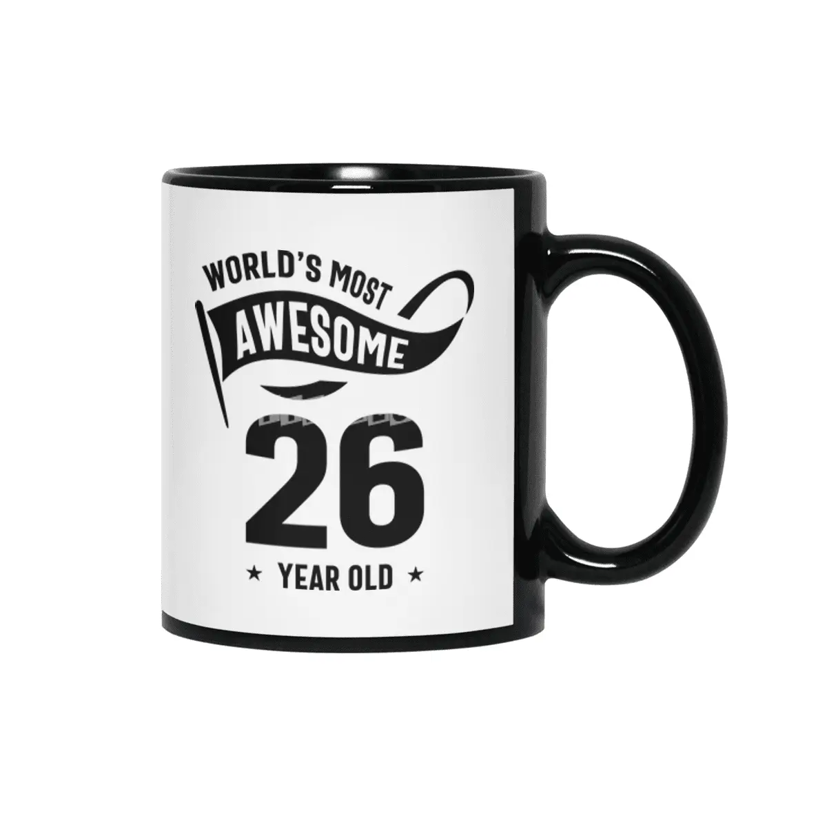 26 Year Old Gift | 26th Birthday Gift Ideas - Mens and Womens Siyah Kupa