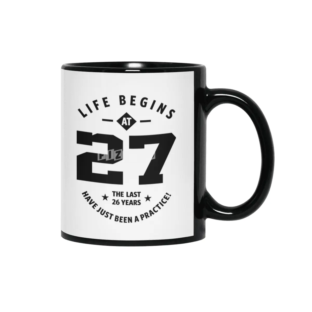 27 Year Old Gift | 27th Birthday Gift Ideas - Mens and Womens Siyah Kupa