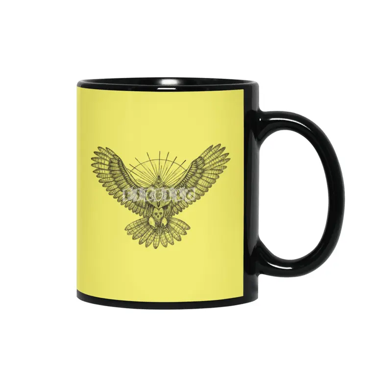 Mason owl Siyah Kupa