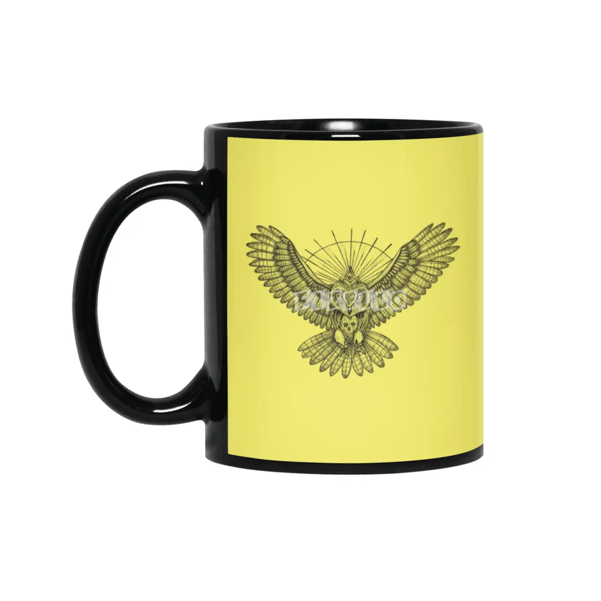 Mason owl Siyah Kupa