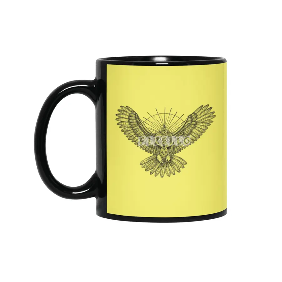 Mason owl Siyah Kupa