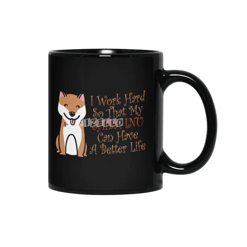 I work hard so that my Shiba Inu can have a better Siyah Kupa