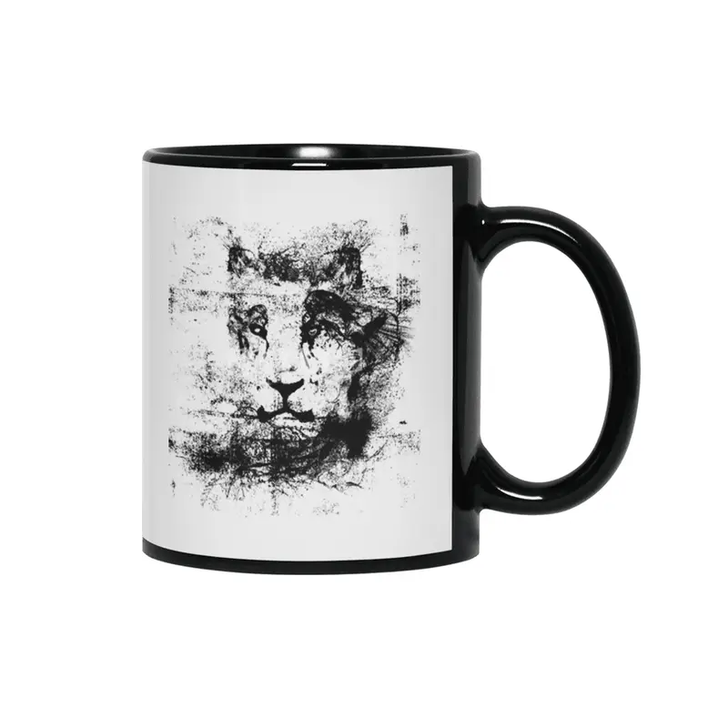 Ink Lion | On Sale!  ? Siyah Kupa
