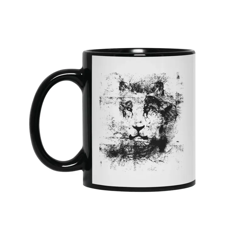 Ink Lion | On Sale!  ? Siyah Kupa