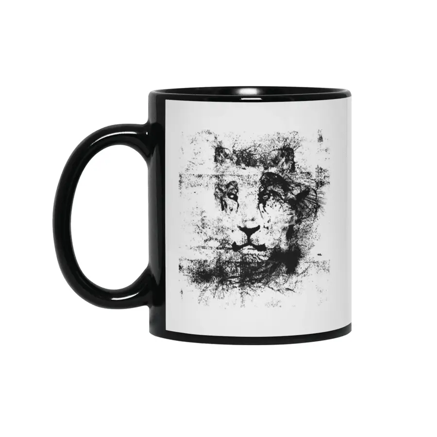 Ink Lion | On Sale!  ? Siyah Kupa
