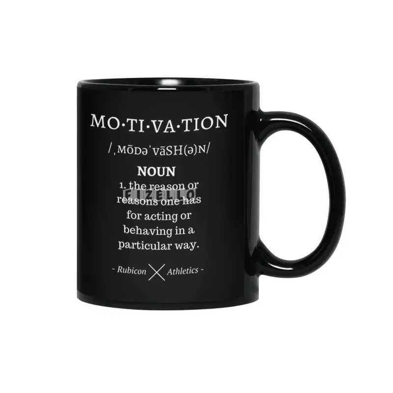 Stay Steady Eddie in this Motivation Tee Siyah Kupa