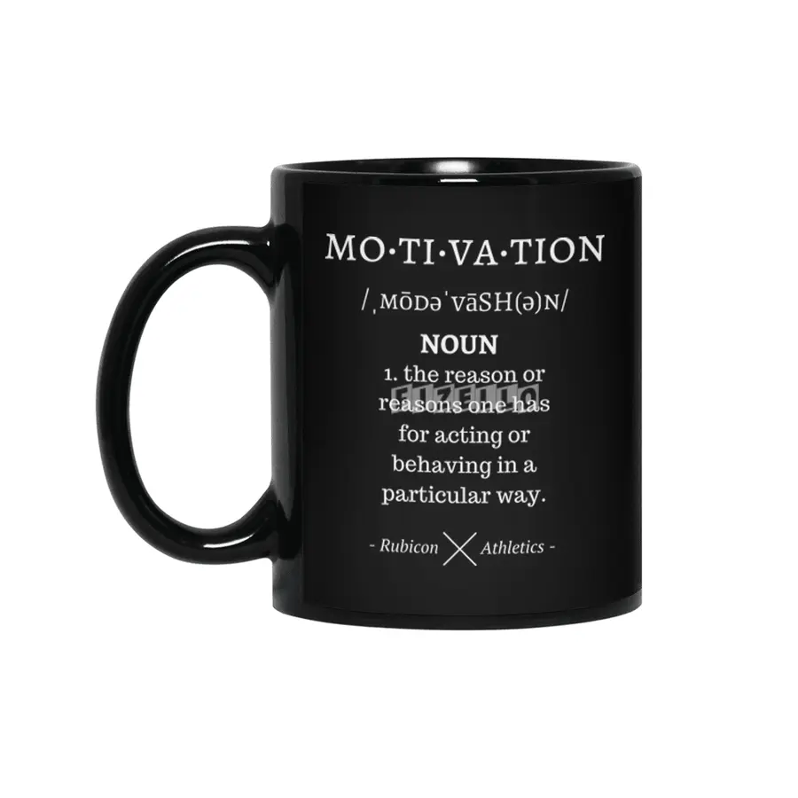 Stay Steady Eddie in this Motivation Tee Siyah Kupa