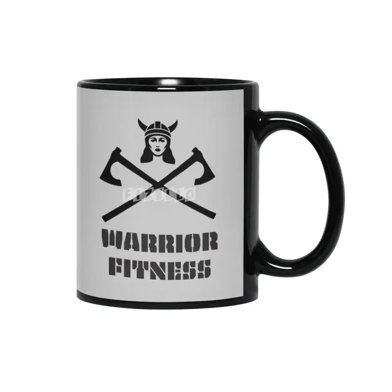 Warrior Fitness Women's Design Siyah Kupa