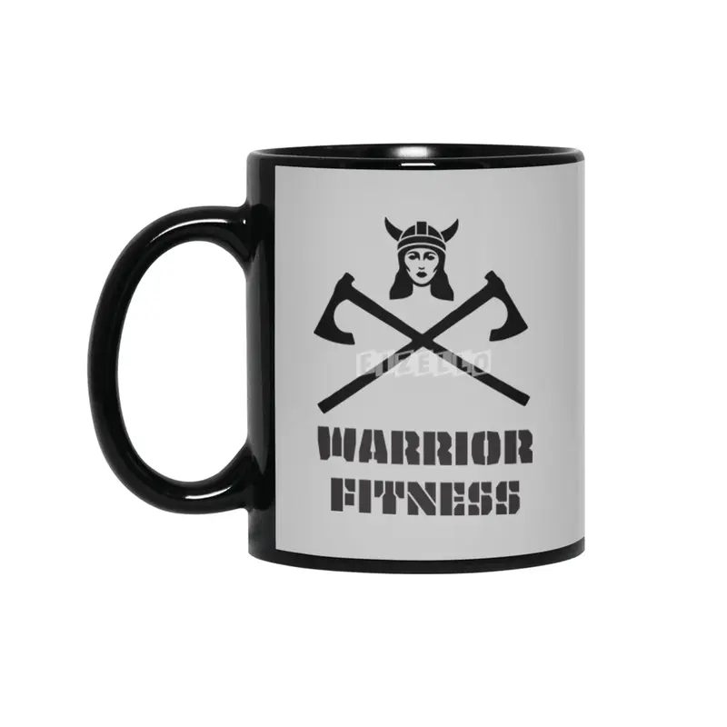 Warrior Fitness Women's Design Siyah Kupa