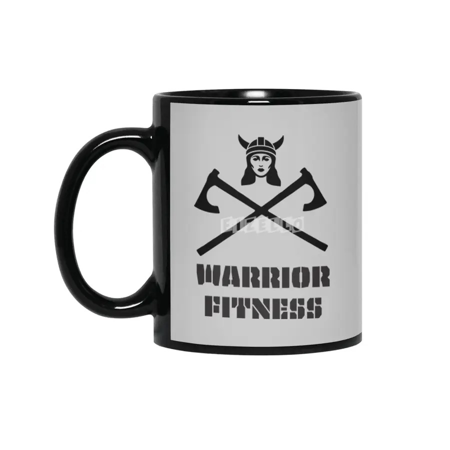 Warrior Fitness Women's Design Siyah Kupa