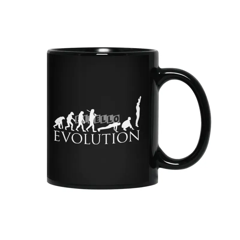 Evolution Fitness Gym Siyah Kupa