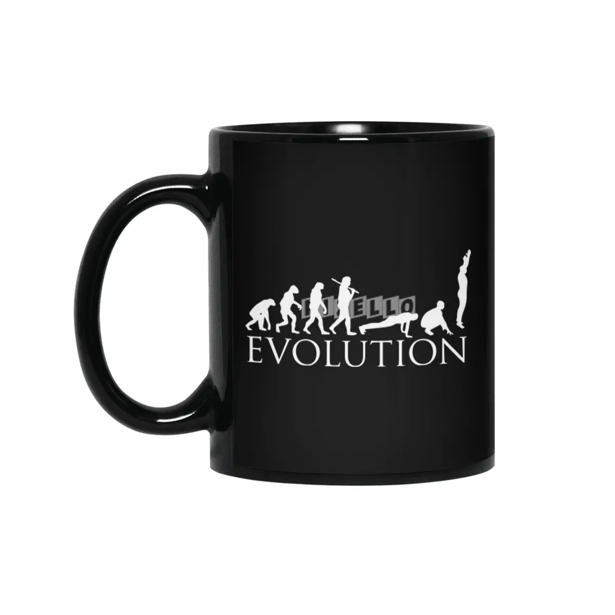 Evolution Fitness Gym Siyah Kupa