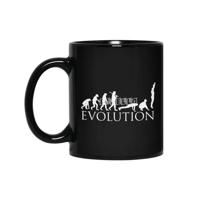 Evolution Fitness Gym Siyah Kupa
